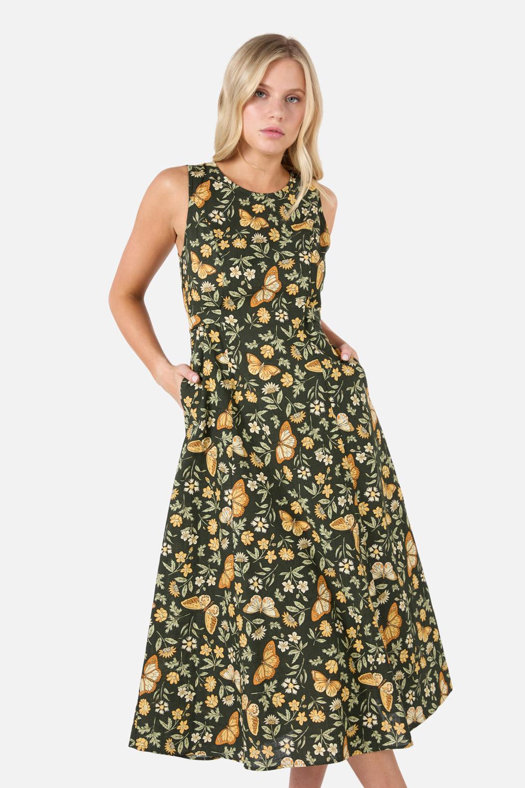 Princess Highway - Yvette Midi Dress - yellow