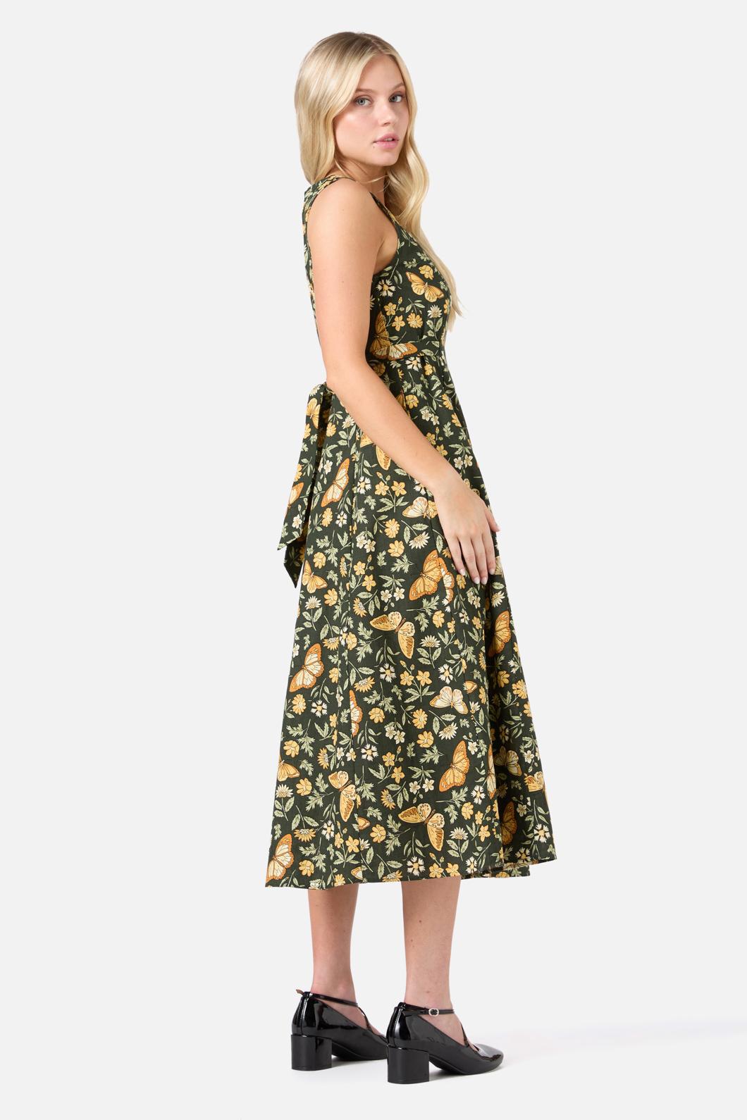 Princess Highway - Yvette Midi Dress - yellow
