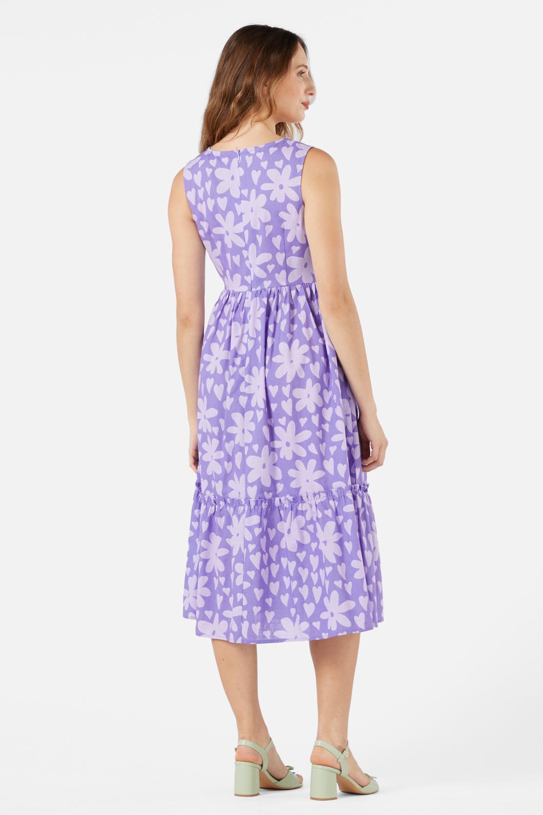 Princess Highway - Valentina Midi Dress - purple