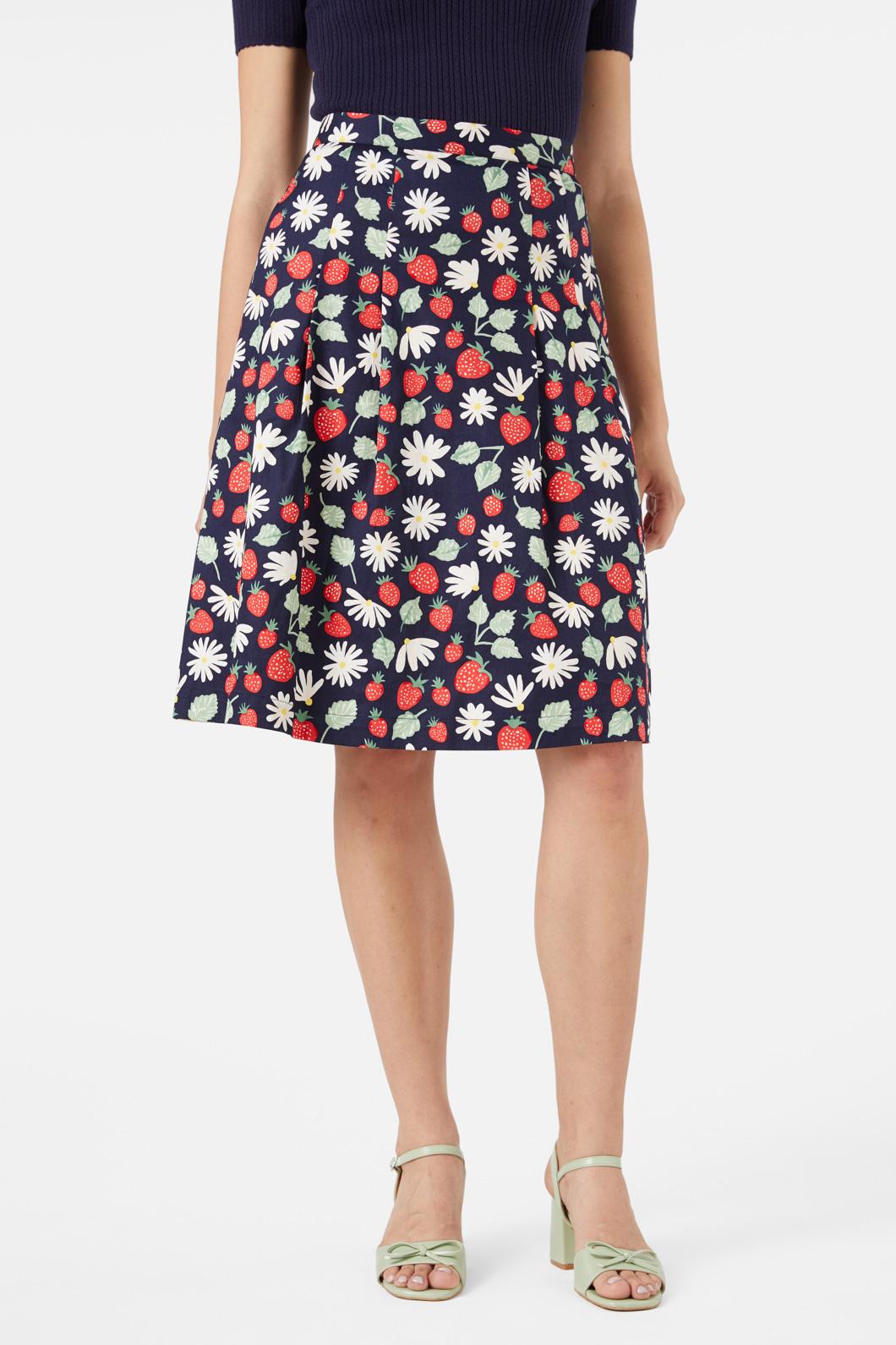 Princess Highway - La Fraise Skirt - navy
