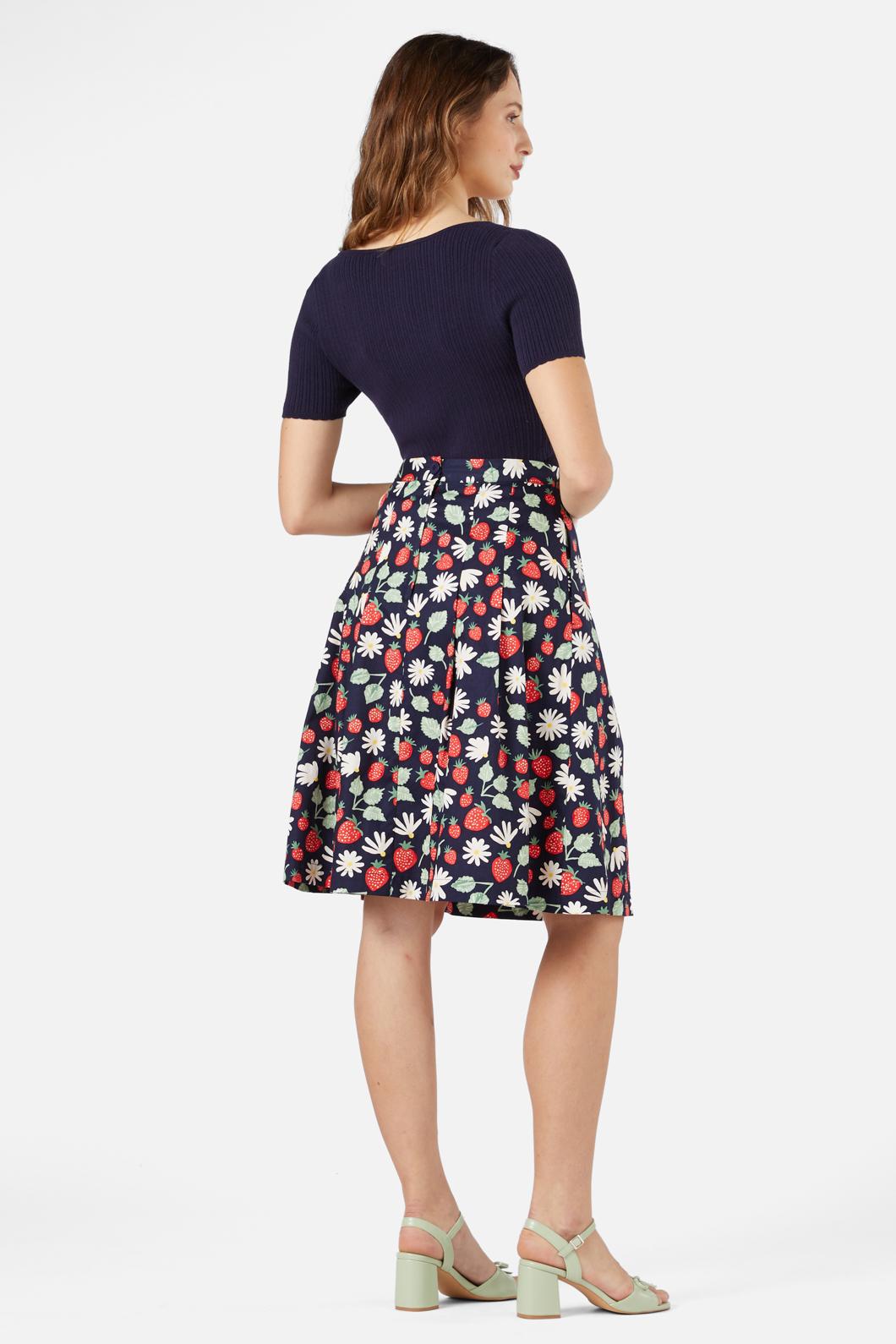 Princess Highway - La Fraise Skirt - navy