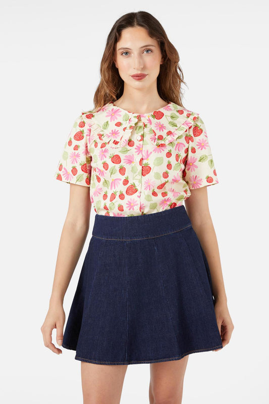 Princess Highway - La Fraise Blouse - cream