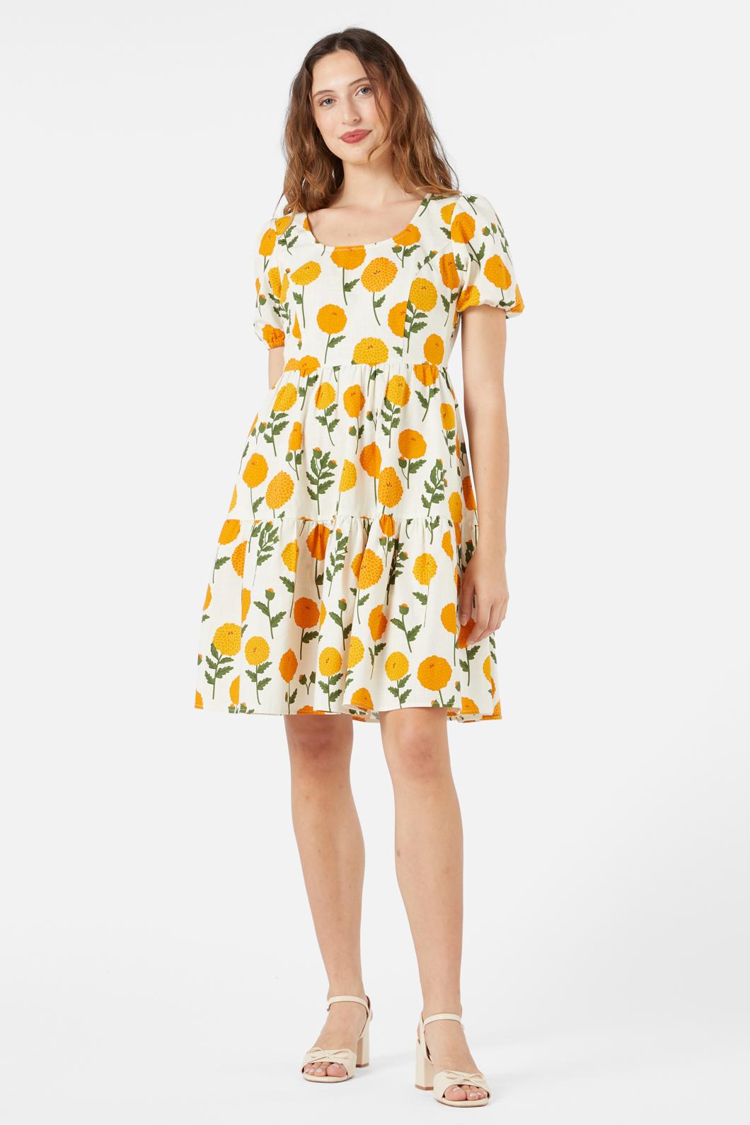 Princess Highway - Marie Fleur Mini Dress - cream