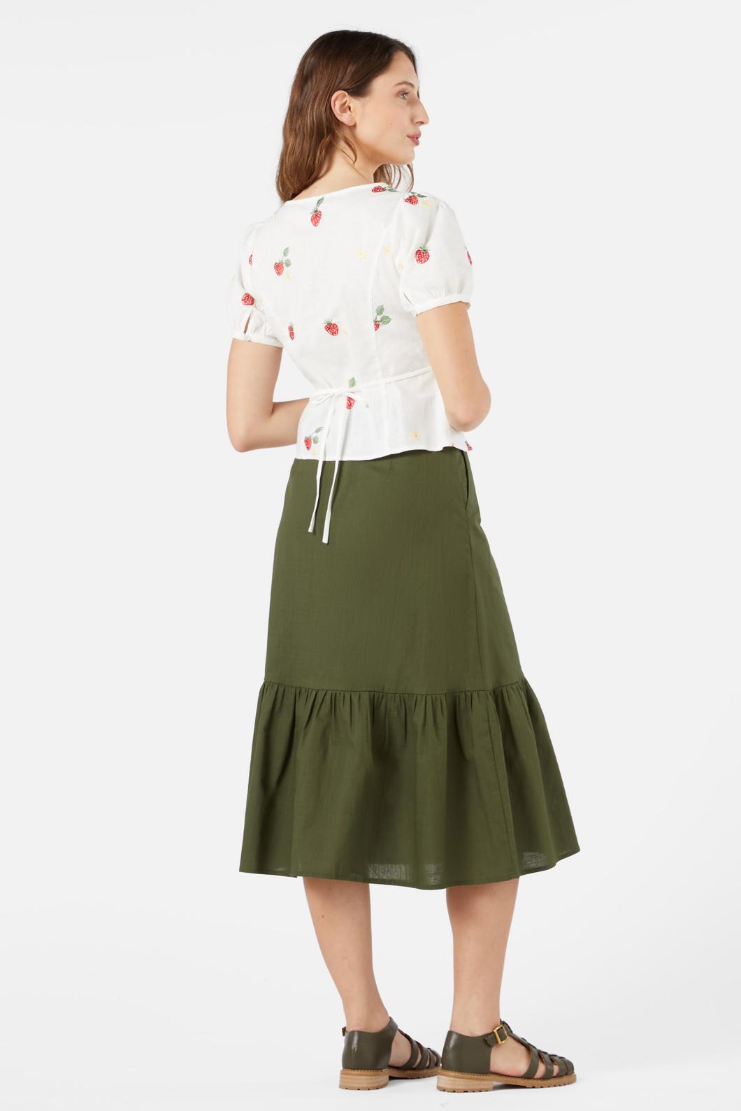 Princess Highway - Sweet Jam Emb Top - cream