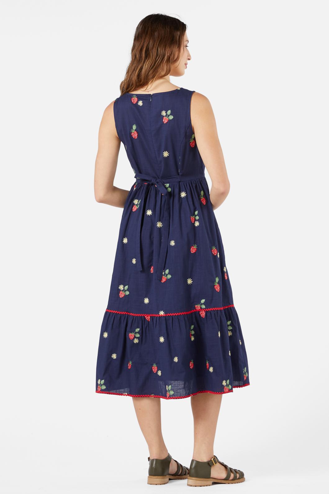 Princess Highway - Sweet Jam Emb Dress - navy