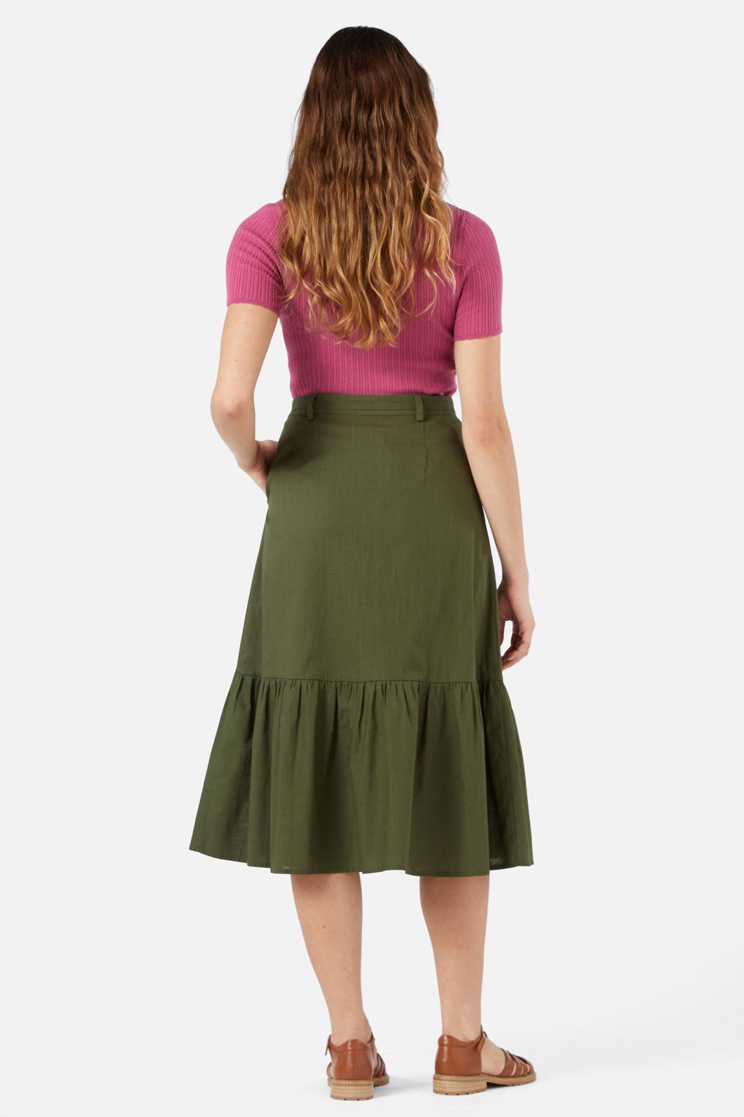 Princess Highway - Jolie Midi Skirt - olive