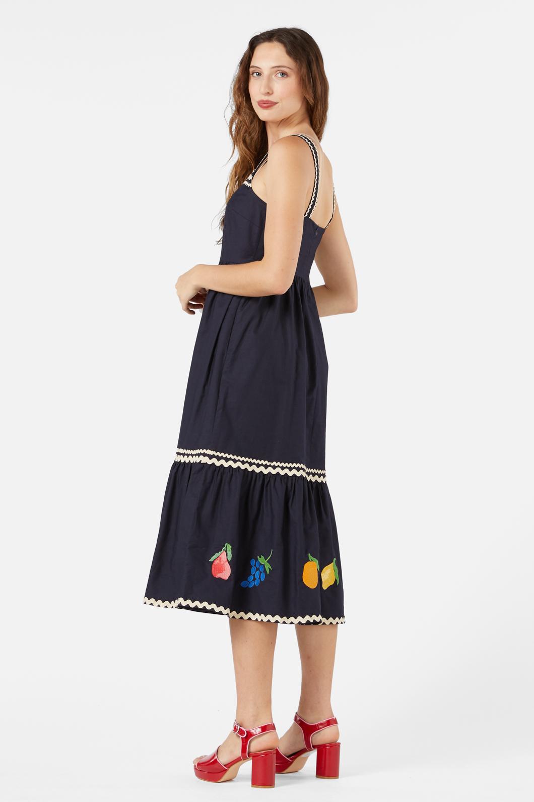 Princess Highway - Orchard Emb Dress - navy