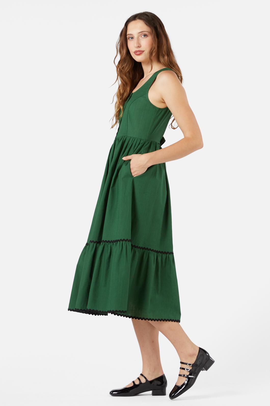 Princess Highway - Shay Midi Dress - green