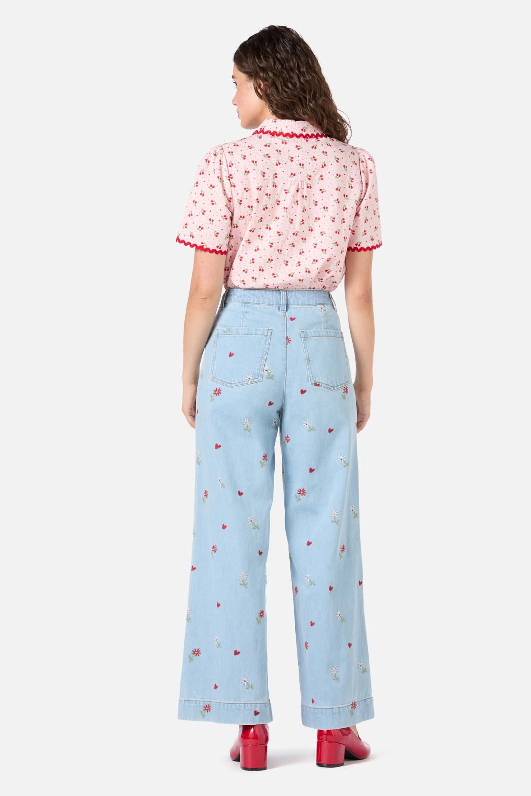 Princess Highway - Holly Ditsy Blouse - pink