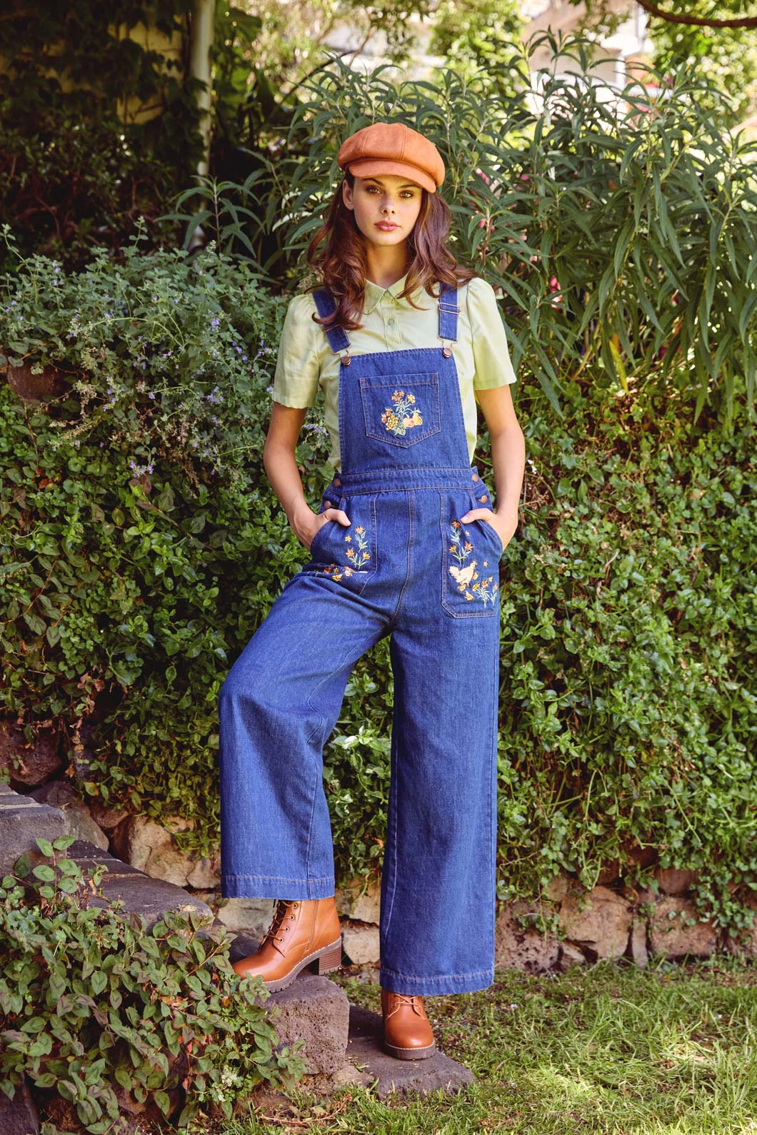 Princess Highway - Little Chickens Overall - blue-denim