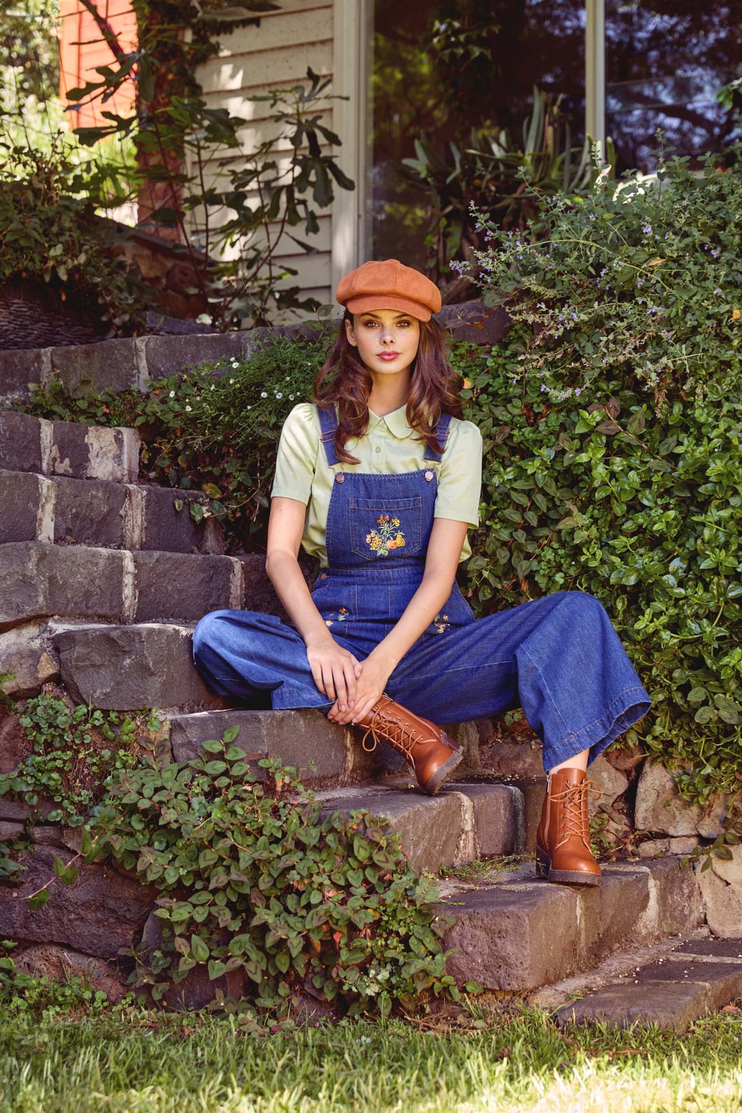 Princess Highway - Little Chickens Overall - blue-denim
