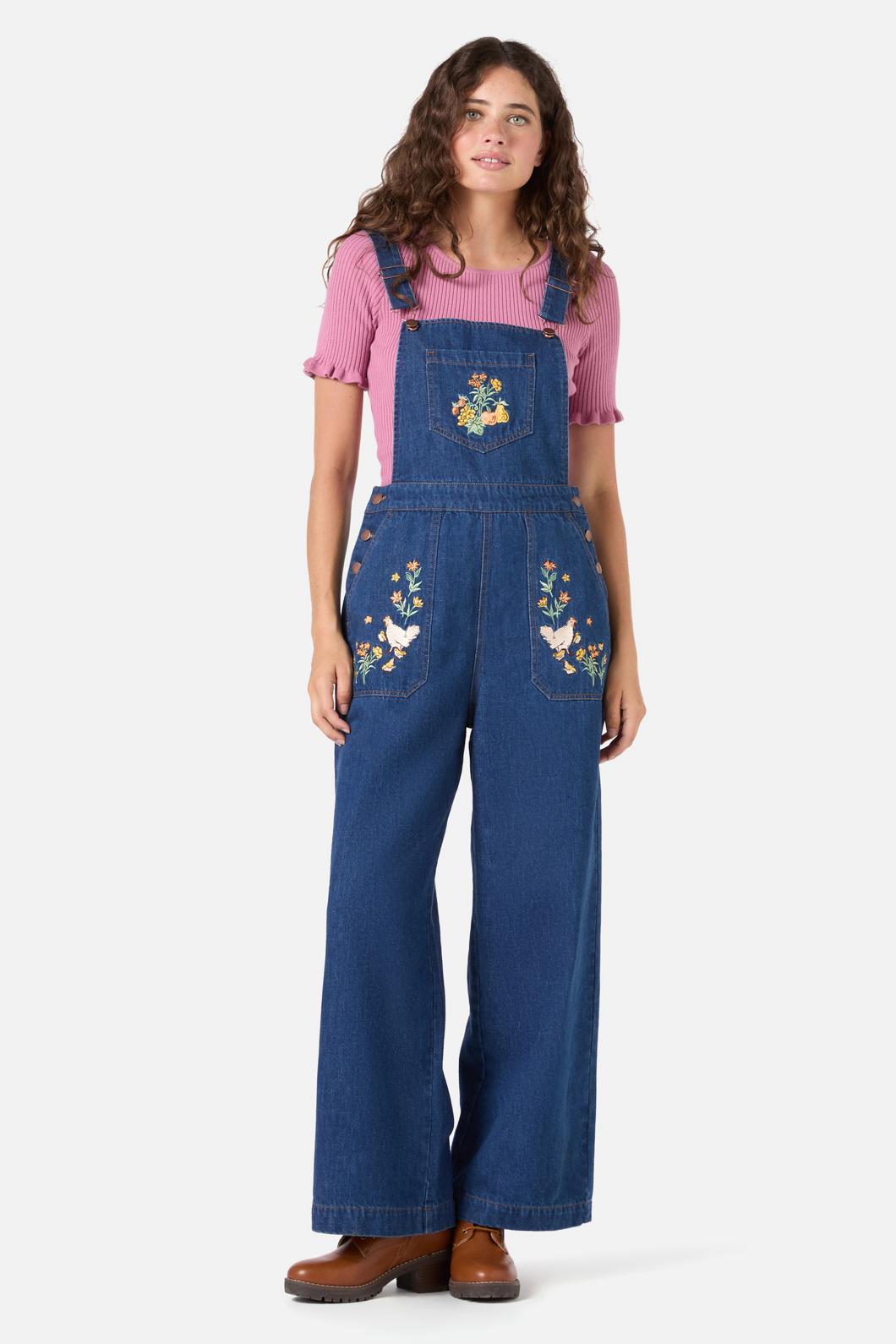 Princess Highway - Little Chickens Overall - blue-denim