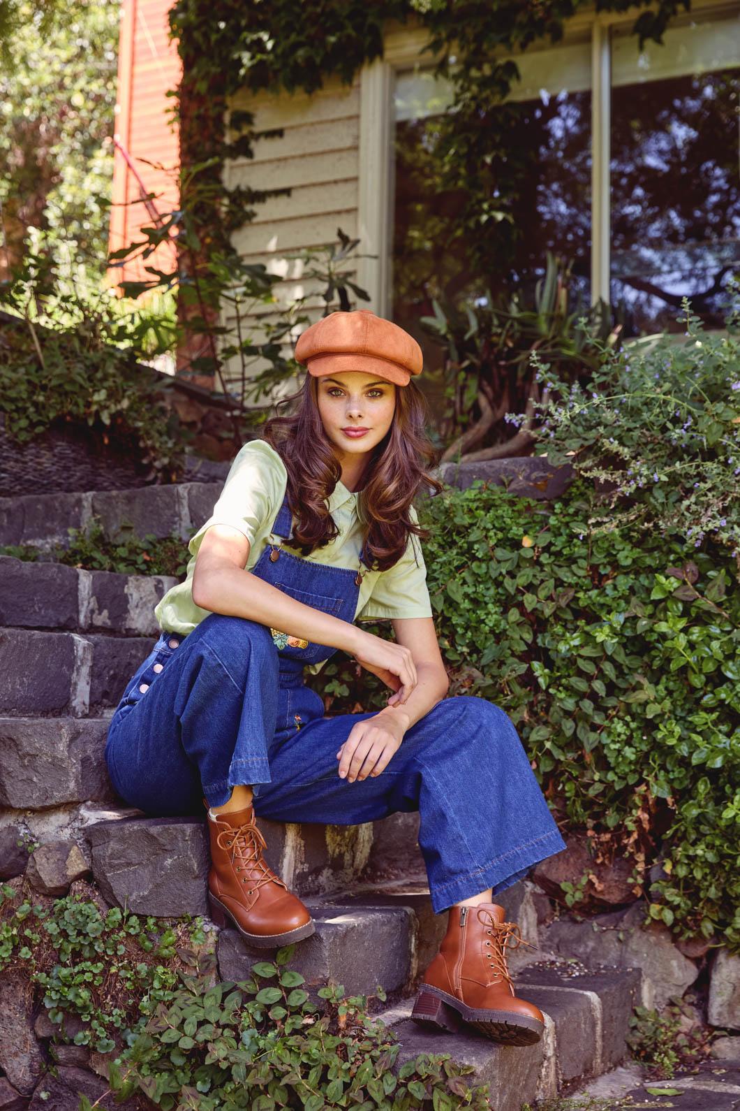 Princess Highway - Little Chickens Overall - blue-denim