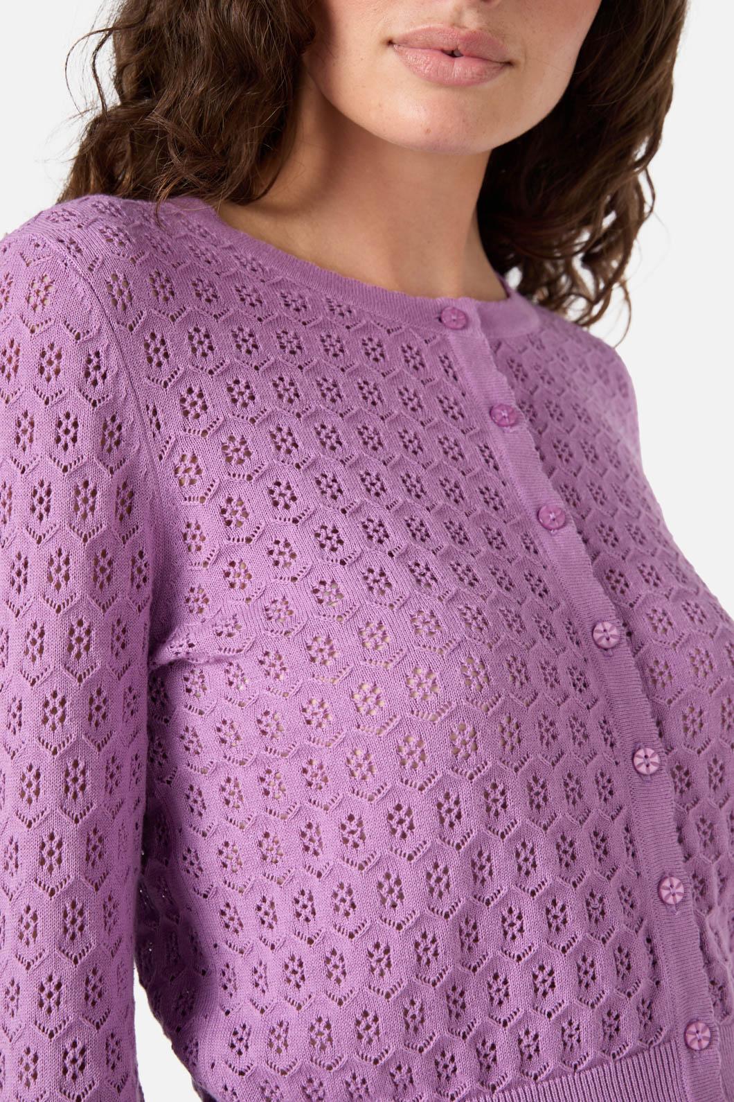 Princess Highway - Mara Cardigan - lilac