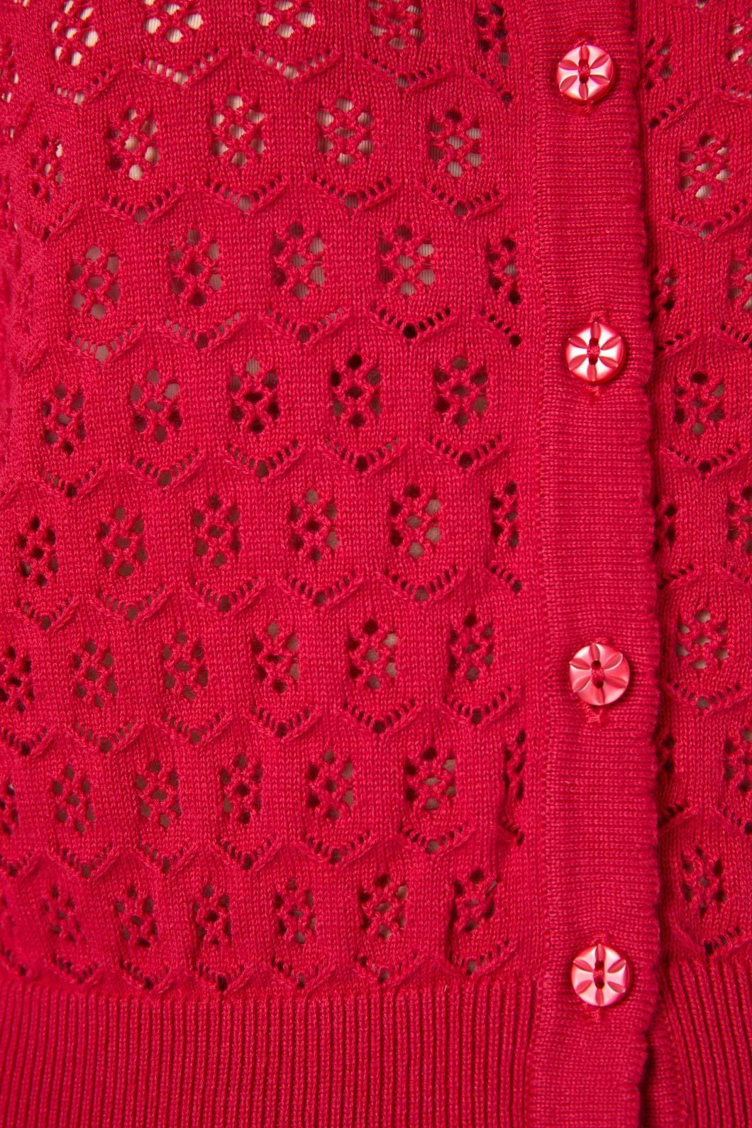 Princess Highway - Mara Cardigan - cherry