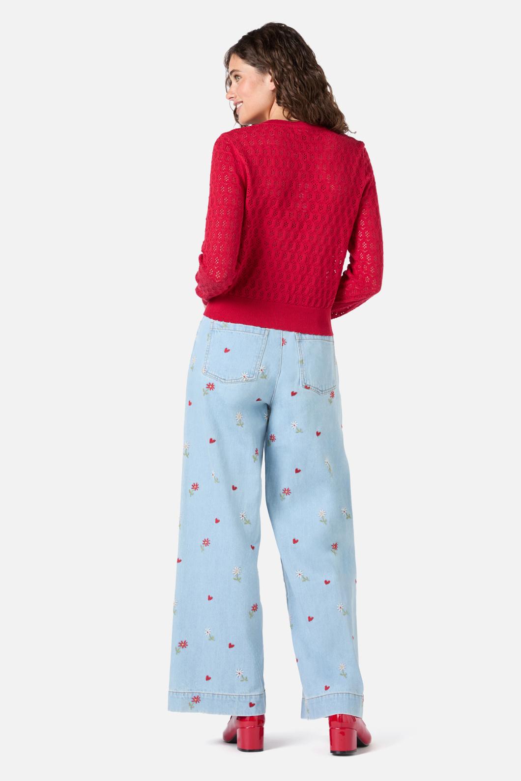 Princess Highway - Mara Cardigan - cherry
