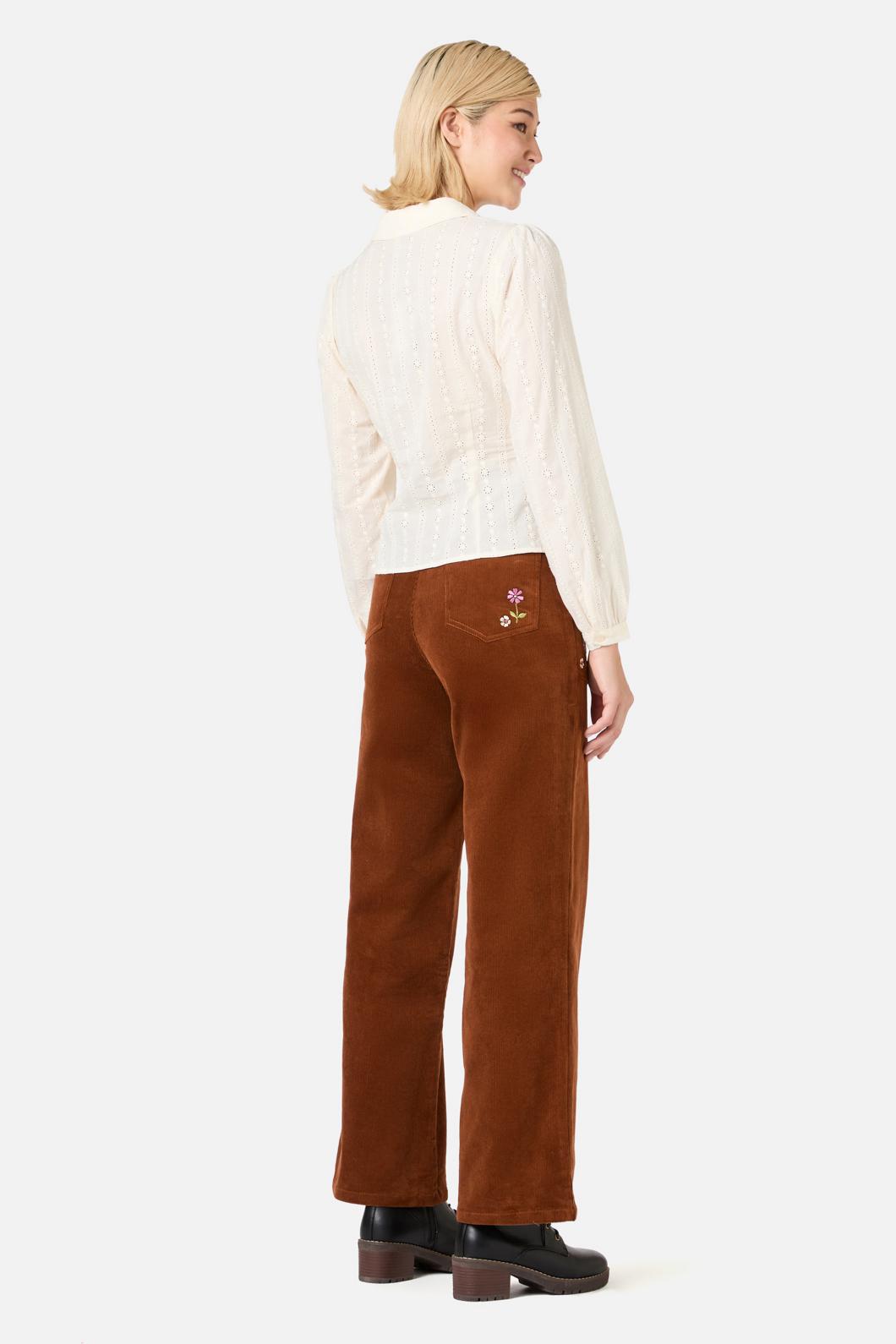 Princess Highway - Evelyn Cute Cotton Blouse - cream