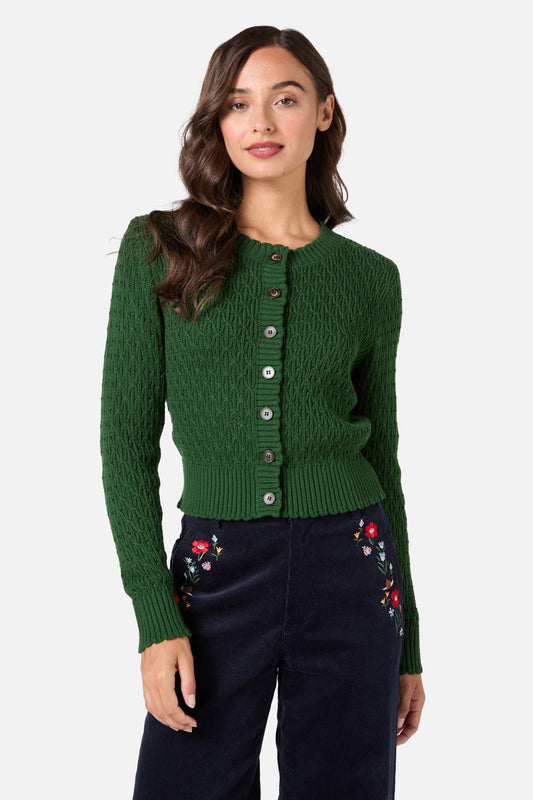 Princess Highway - Amelia Knit Cardigan - green