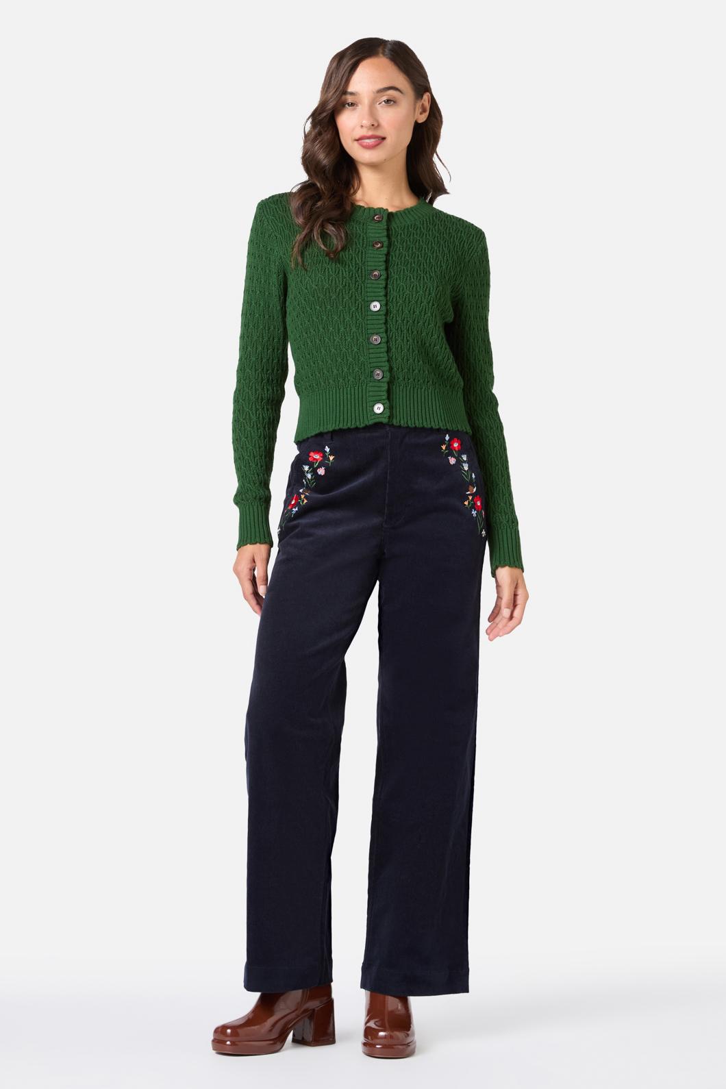 Princess Highway - Amelia Knit Cardigan - green