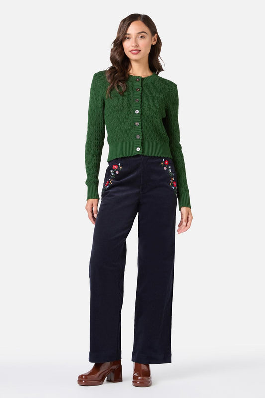 Princess Highway - Amelia Knit Cardigan - green