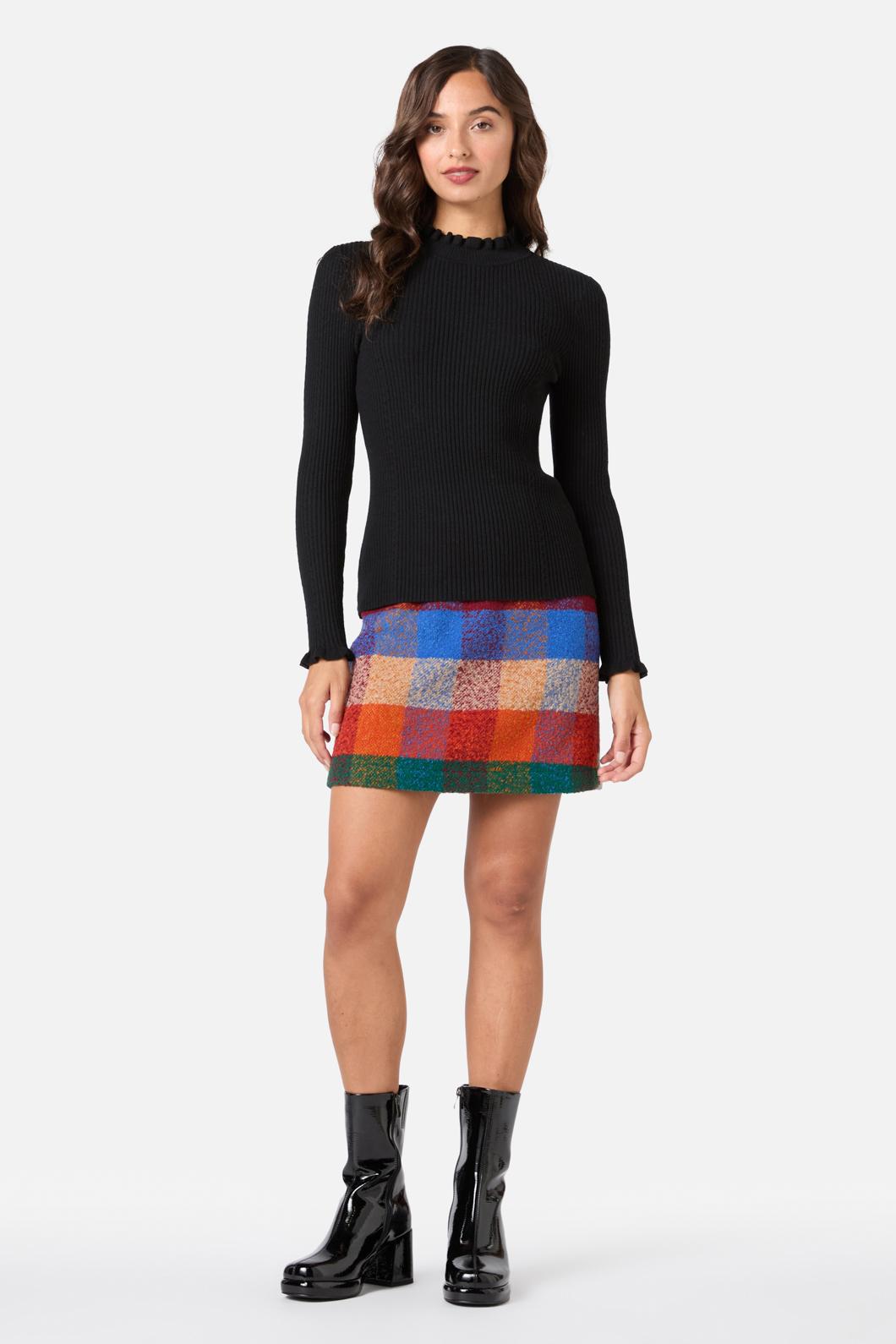 Princess Highway - Odessa Long Sleeve Knit Top - black