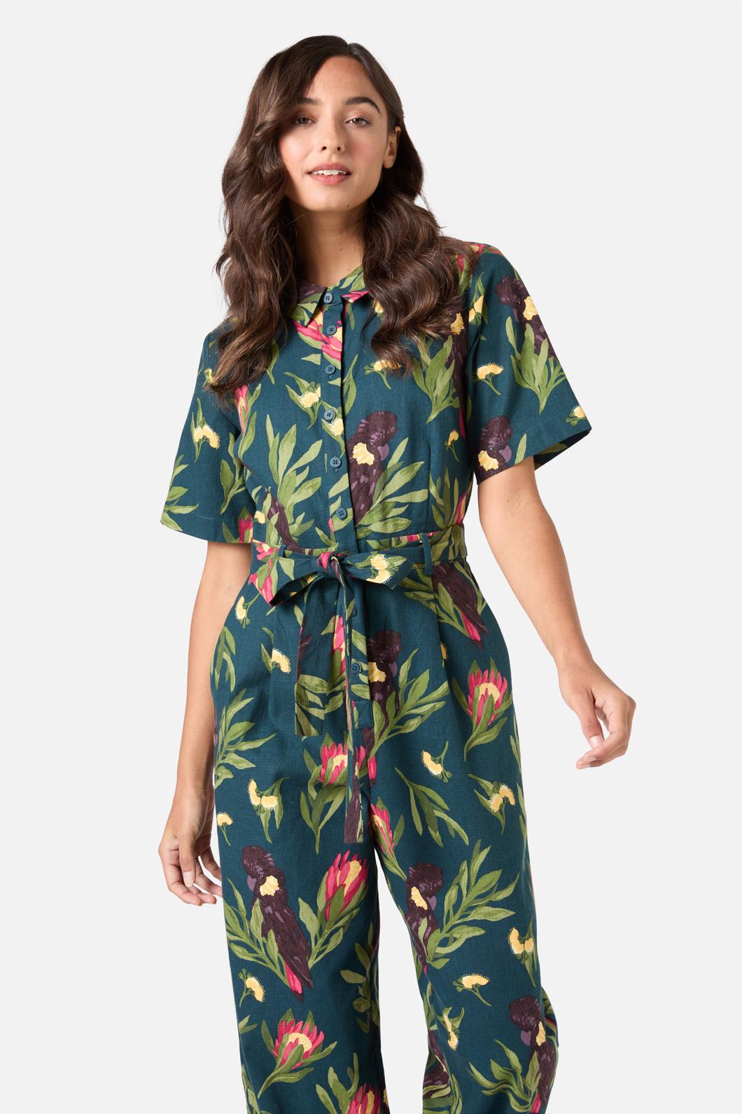 Princess Highway - Cockatoo Jumpsuit - teal