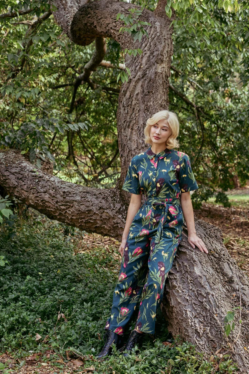 Princess Highway - Cockatoo Jumpsuit - teal
