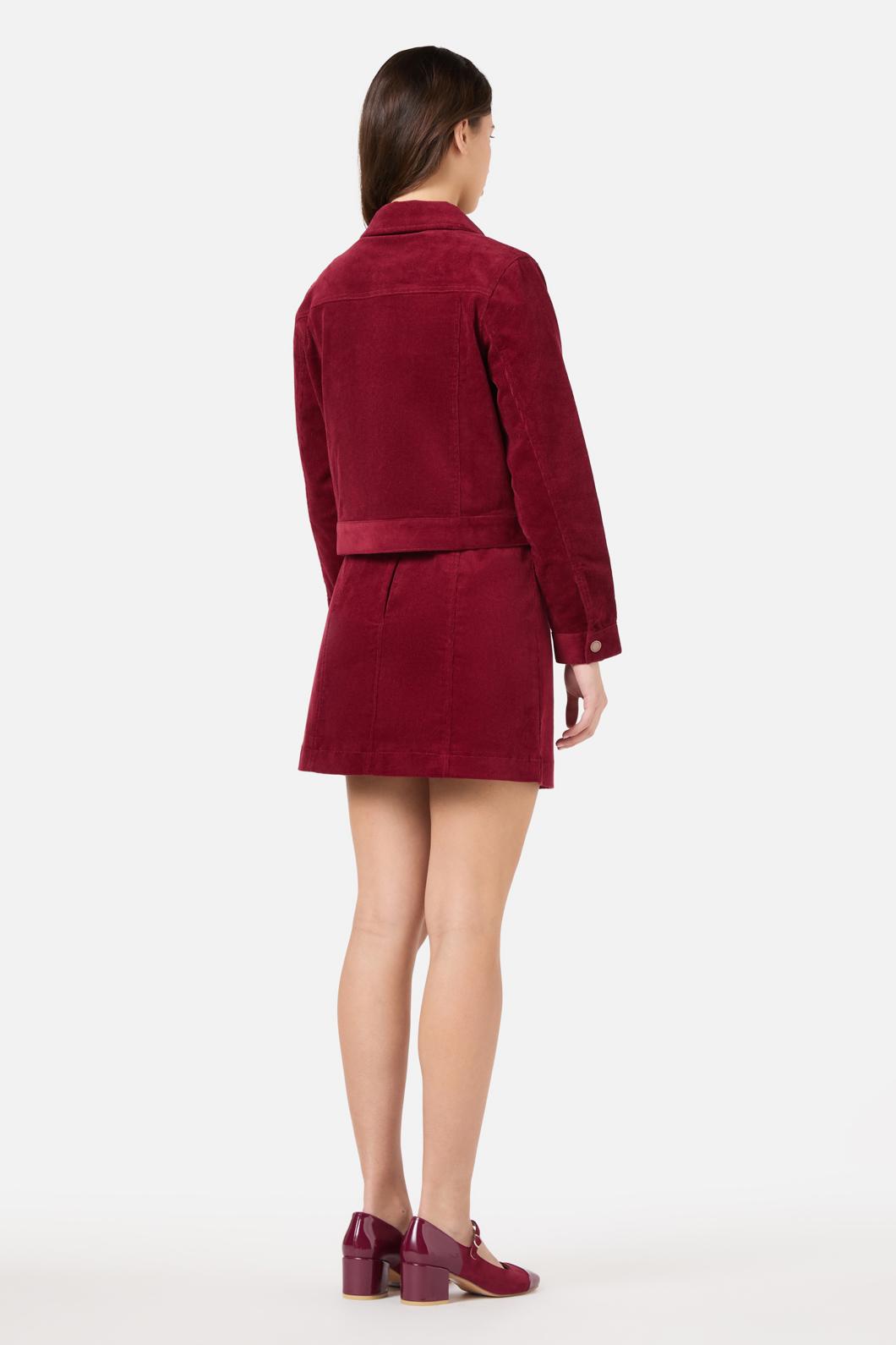Princess Highway - Charlie Girl Cord Jacket - red