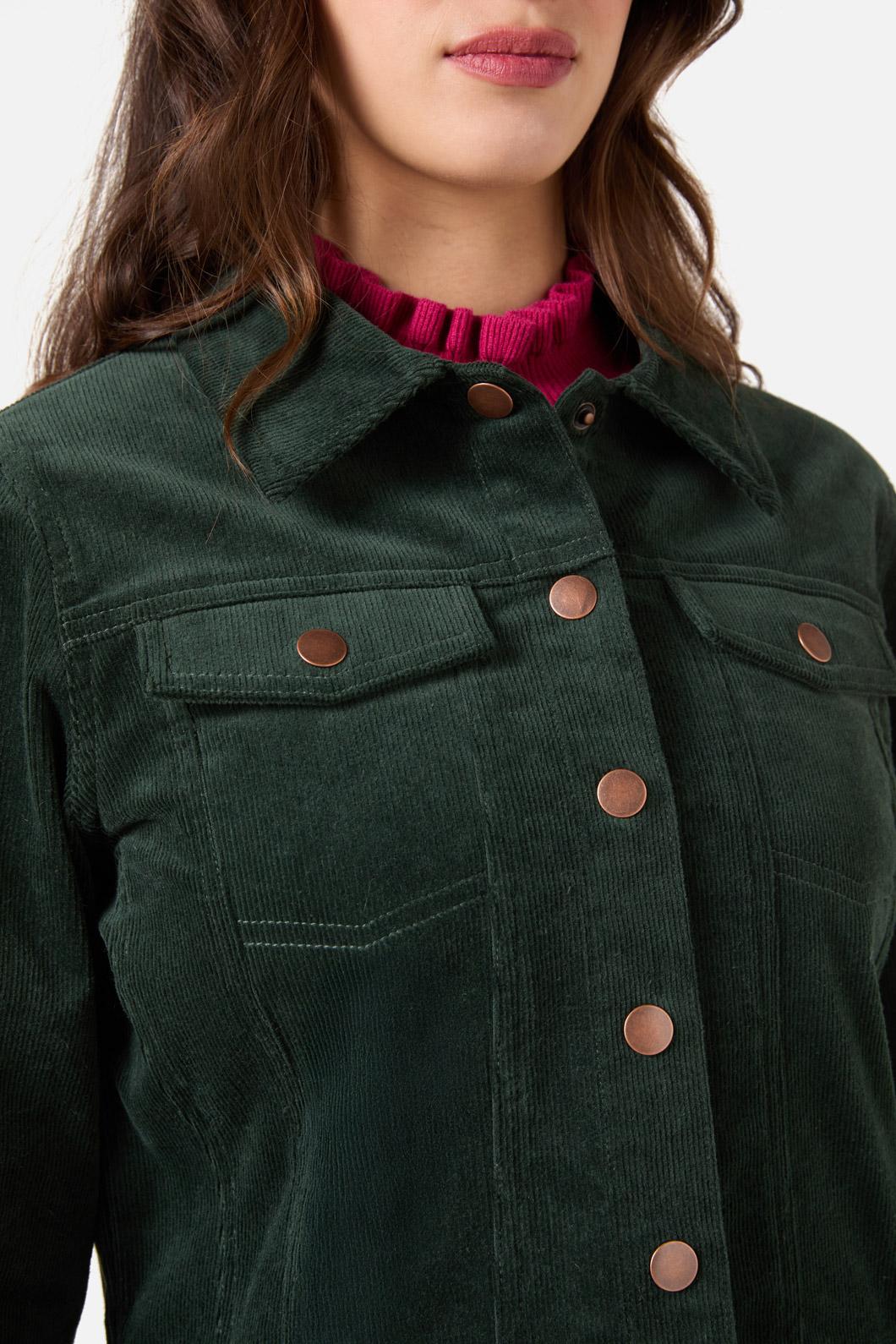 Princess Highway - Charlie Girl Cord Jacket - green