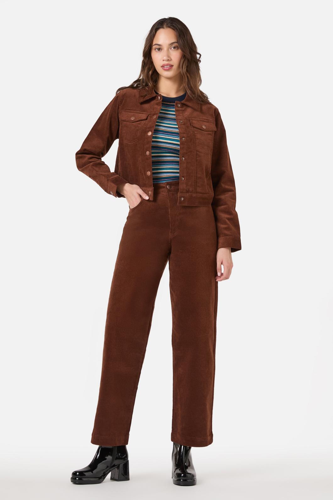 Princess Highway - Charlie Girl Cord Jacket - chocolate