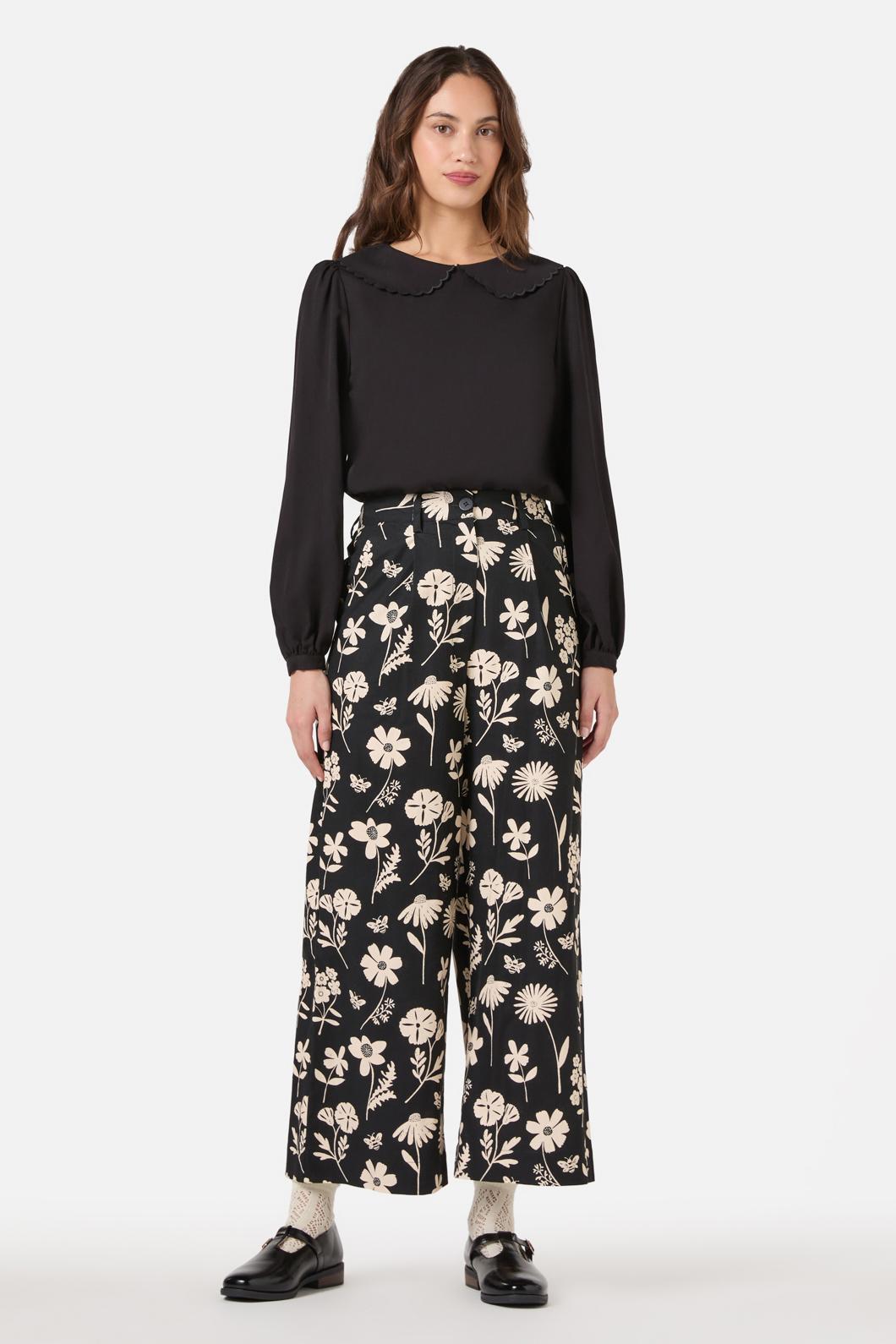 Princess Highway - Variety Fleur Culotte - black