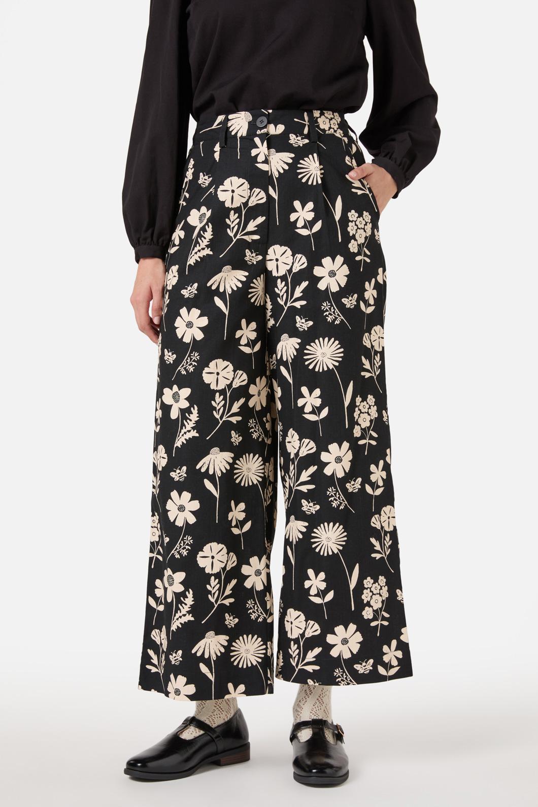 Princess Highway - Variety Fleur Culotte - black