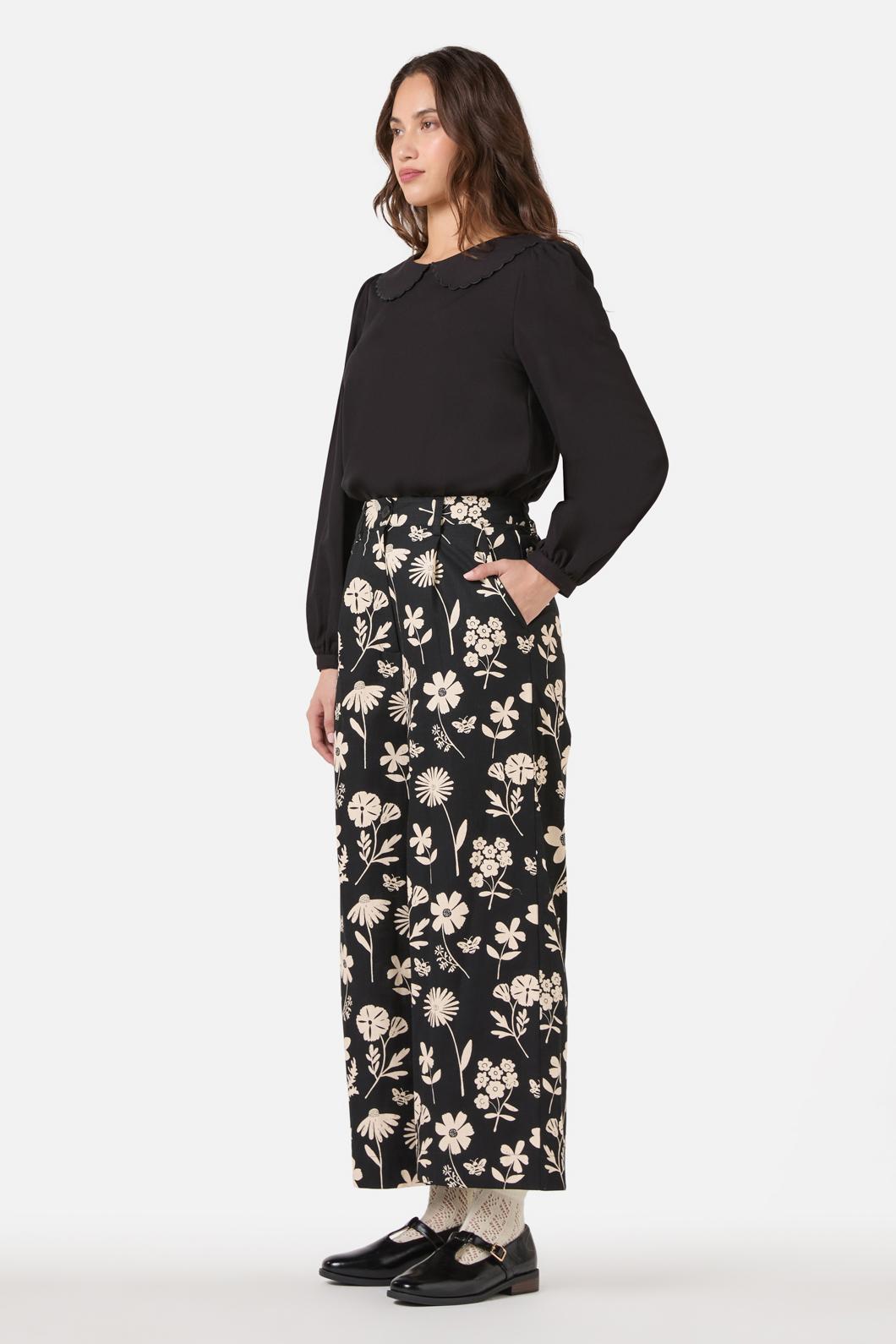Princess Highway - Variety Fleur Culotte - black