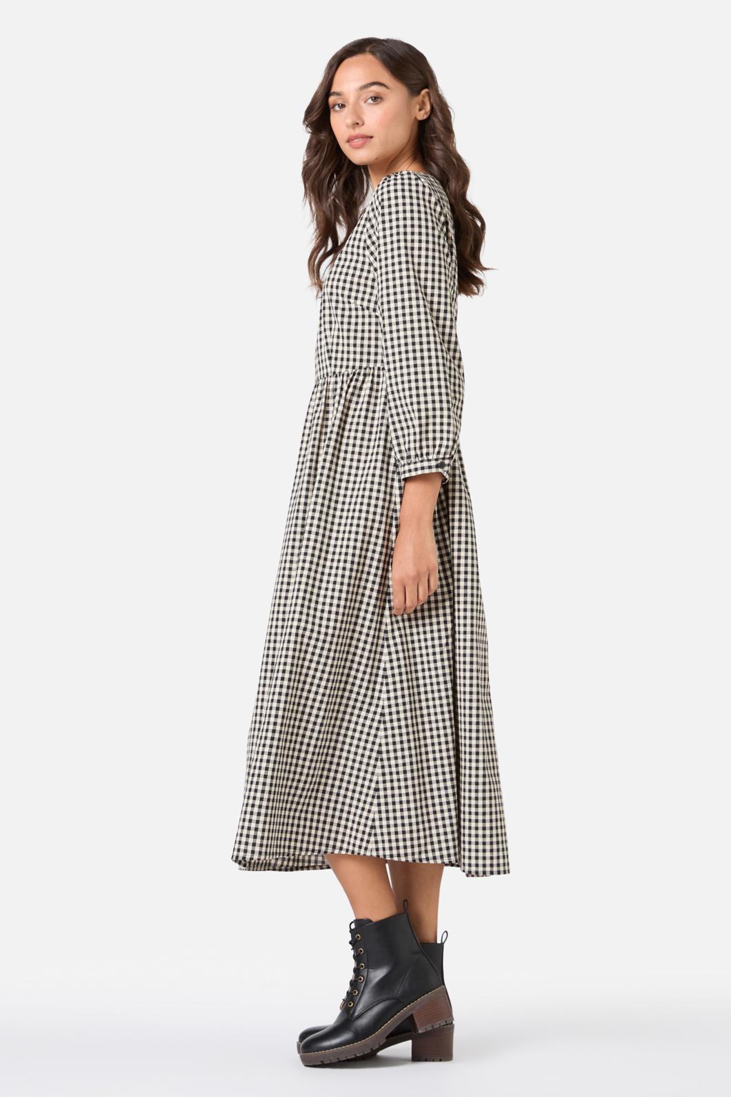 Princess Highway - Renae Check Midi Dress - black