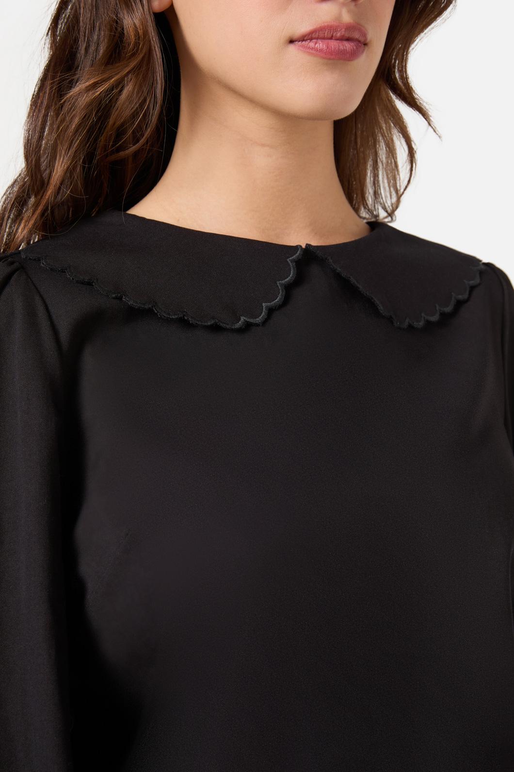 Princess Highway - Mary Peter Pan Blouse - black