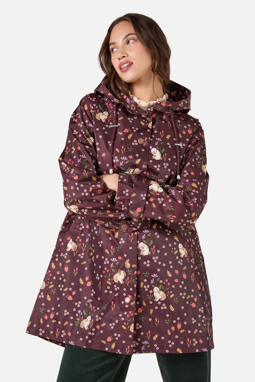 Princess Highway - Coco Rabbit Raincoat - burgundy