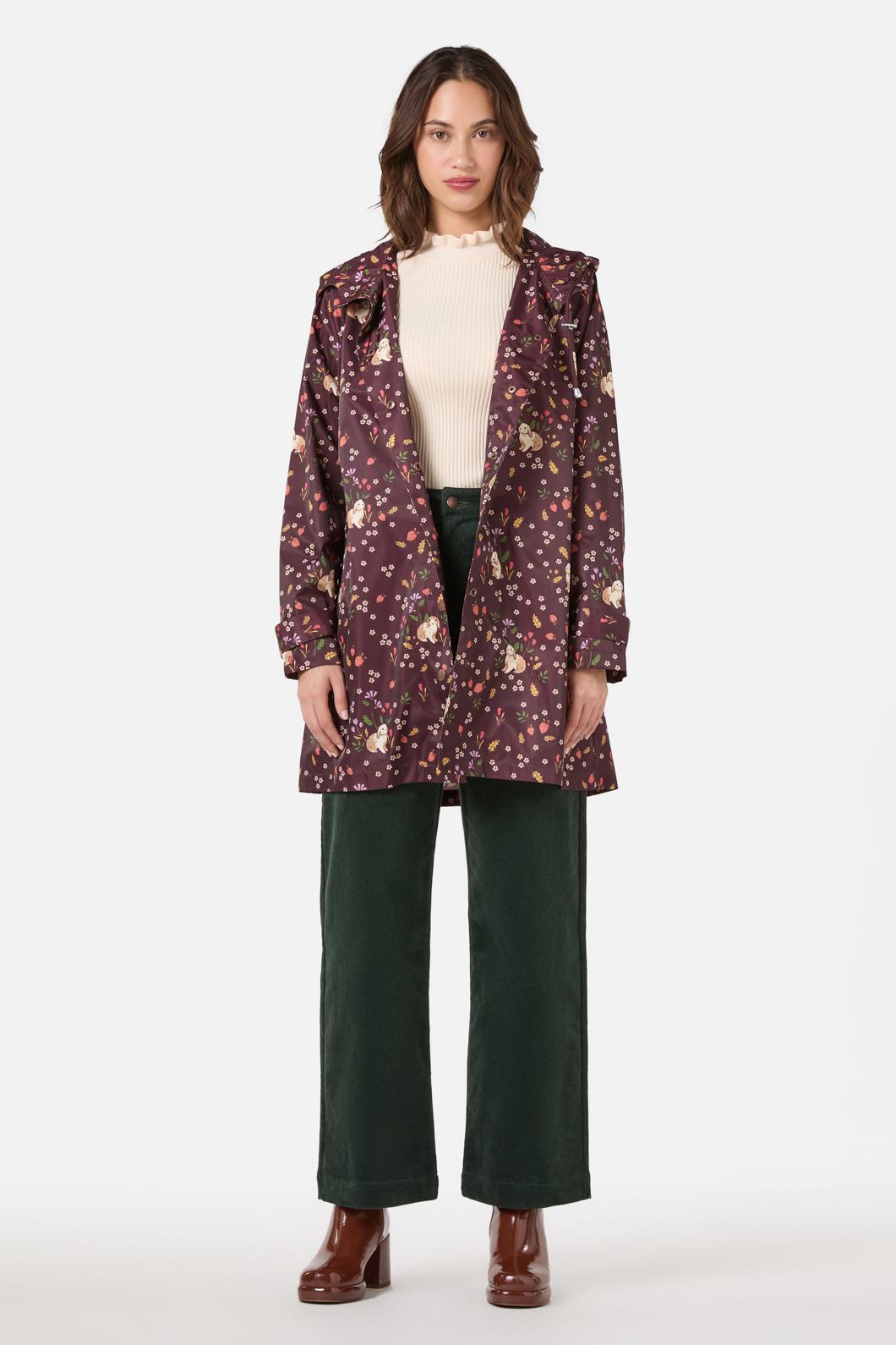 Princess Highway - Coco Rabbit Raincoat - burgundy