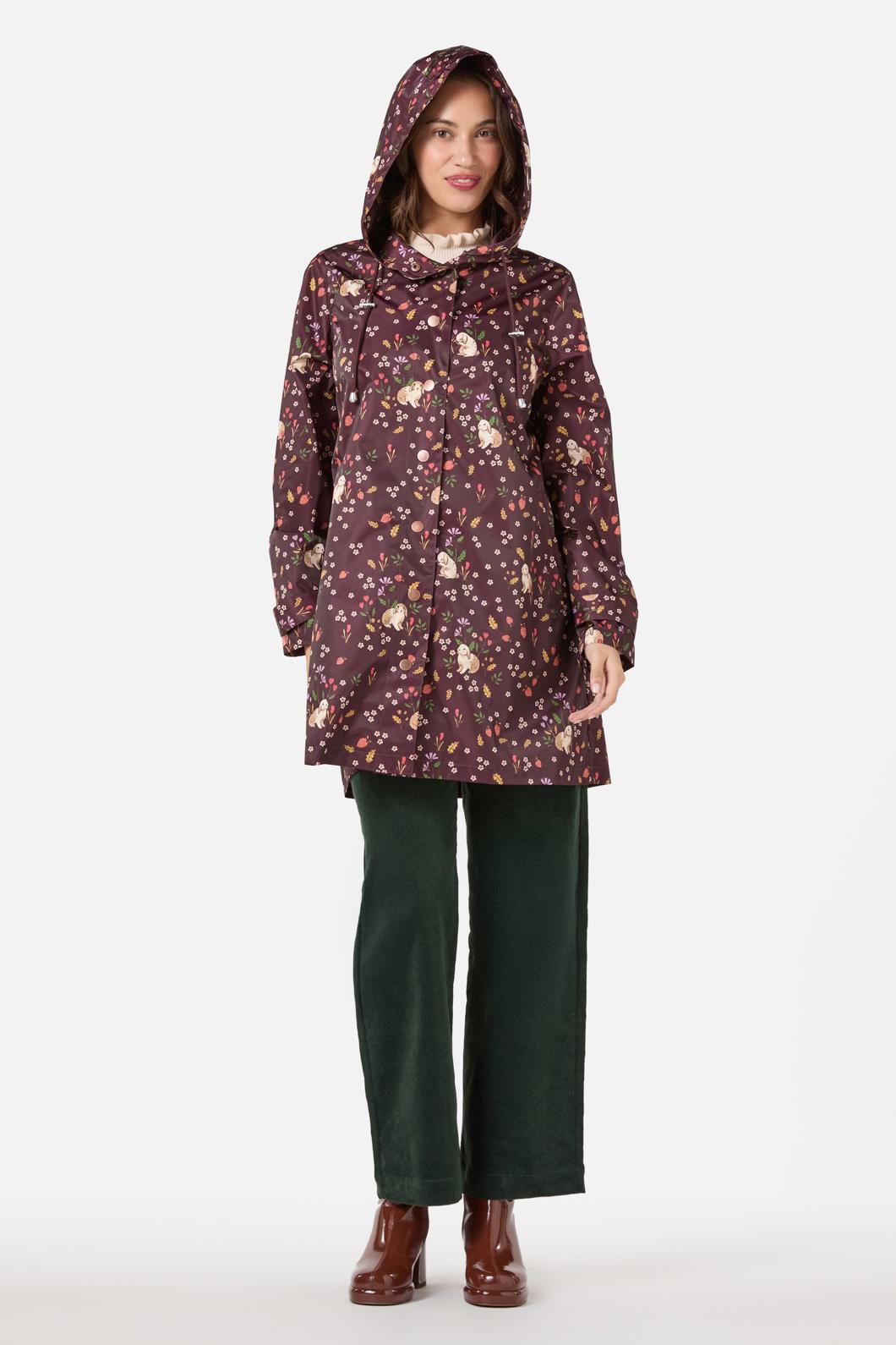 Princess Highway - Coco Rabbit Raincoat - burgundy
