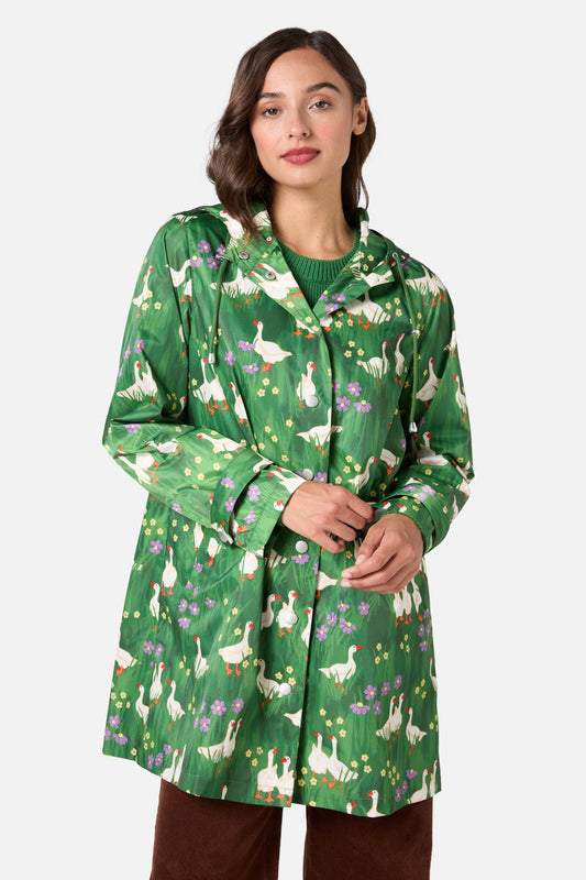 Princess Highway - Lucy Goosey Raincoat - green