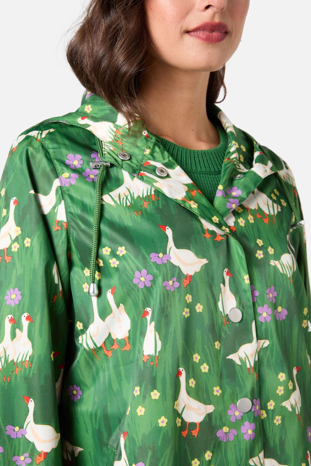 Princess Highway - Lucy Goosey Raincoat - green