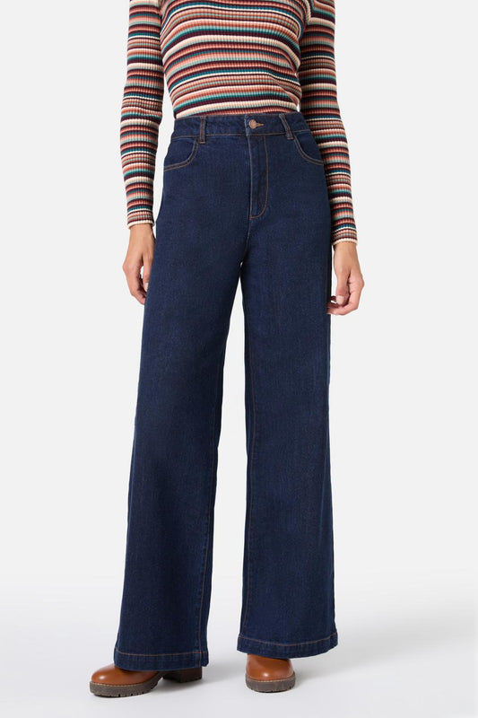 Princess Highway - Sweet Heart Denim Jean - dark-denim