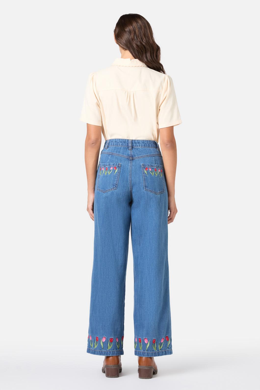 Princess Highway - Elouise Short Sleeve Blouse - cream