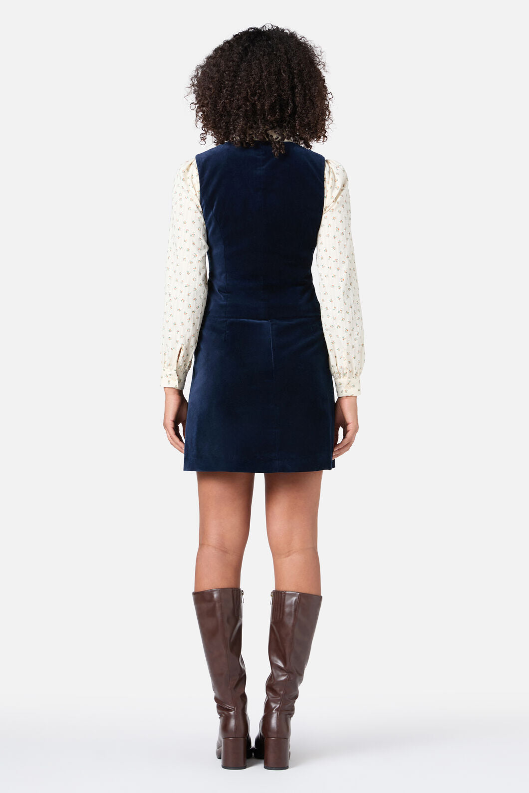 Princess Highway - Stella Velvet Vest - midnight