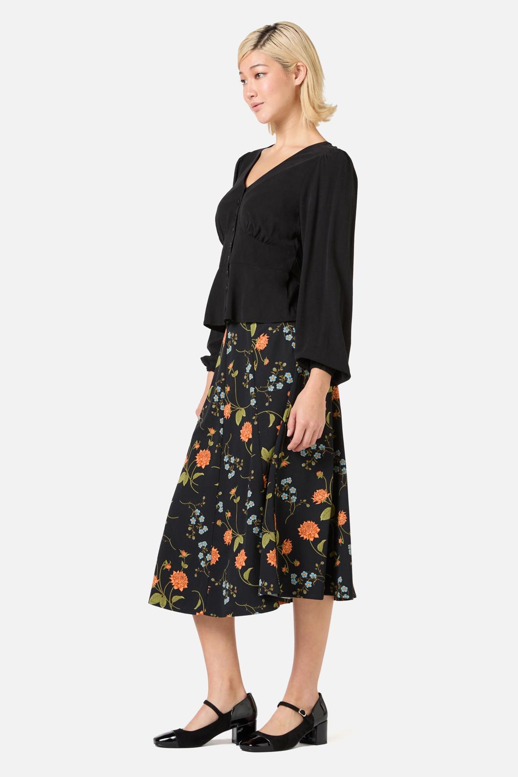 Princess Highway - Grace Long Sleeve Top - black
