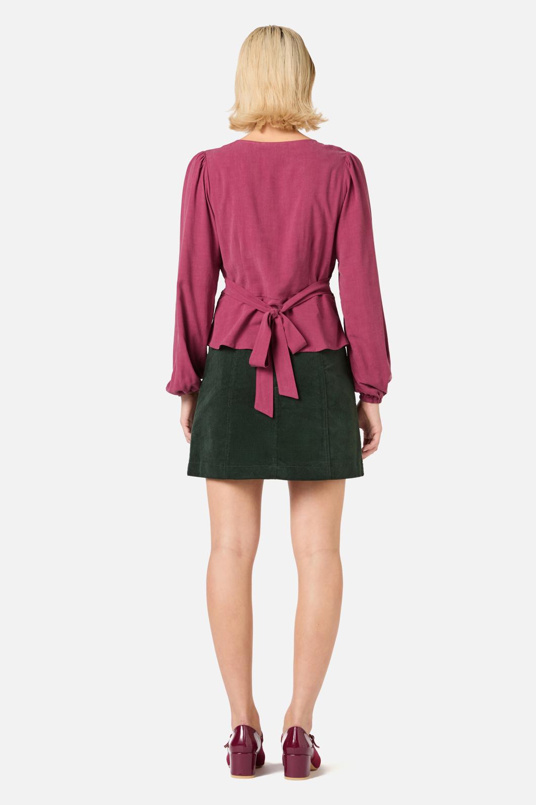 Princess Highway - Grace Long Sleeve Top - wine