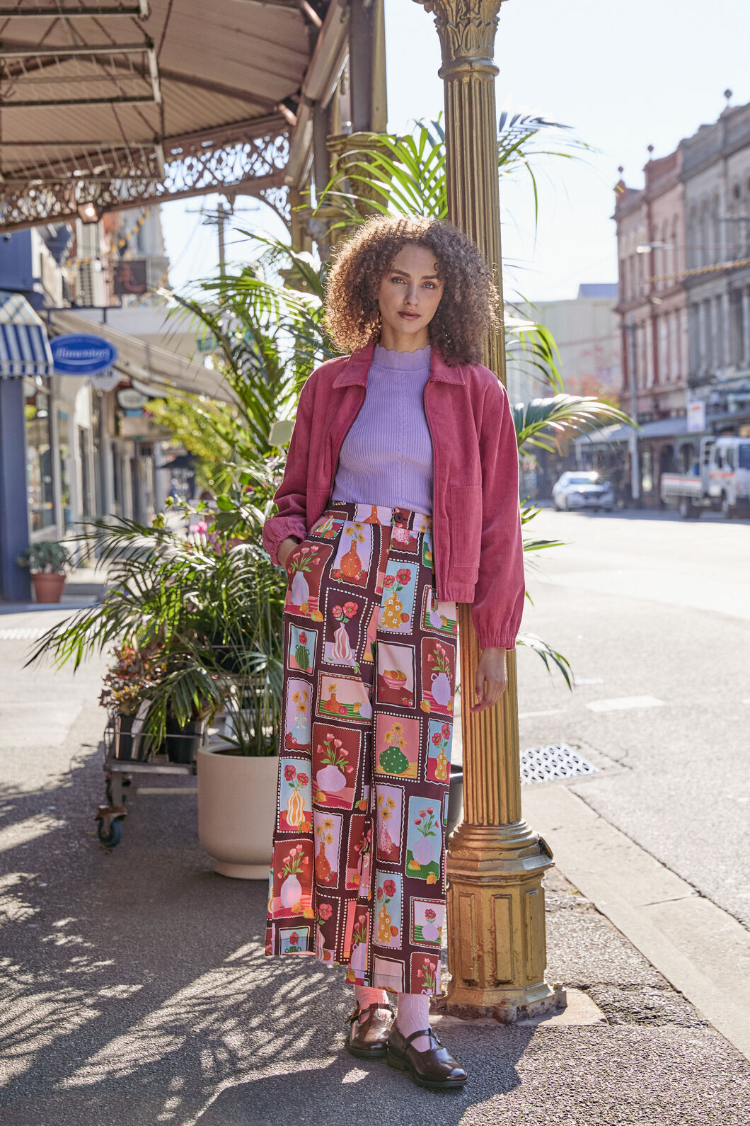 Princess Highway - Flower Vases Culotte - rust