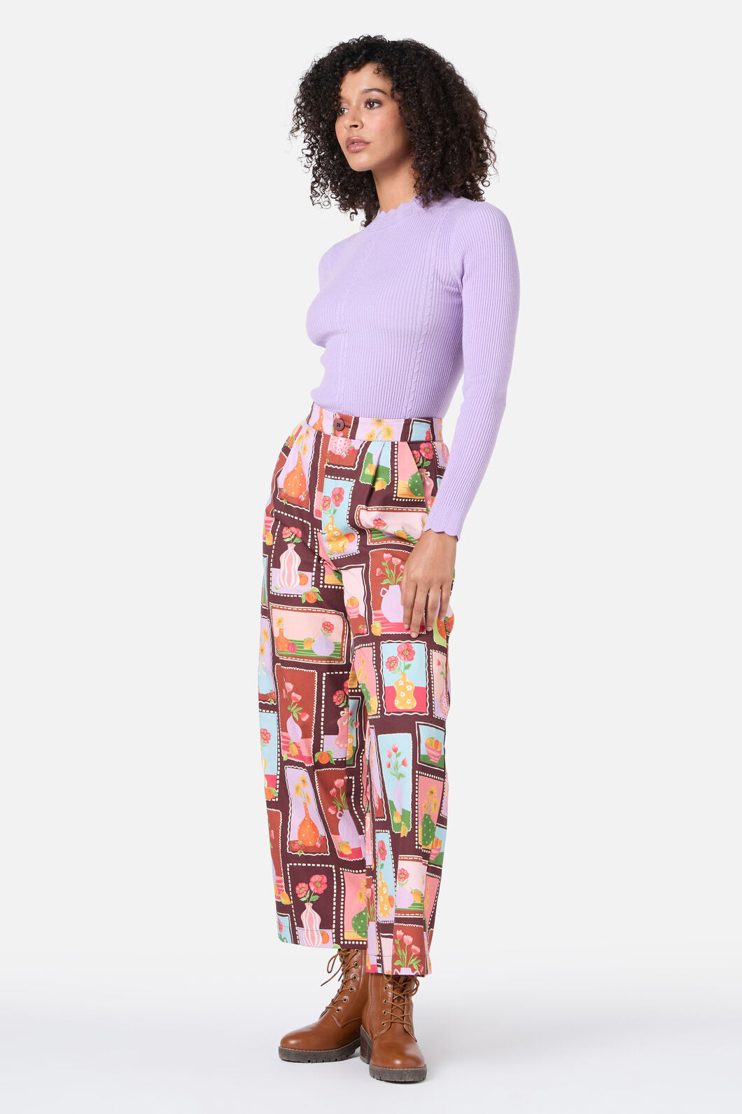 Princess Highway - Flower Vases Culotte - rust