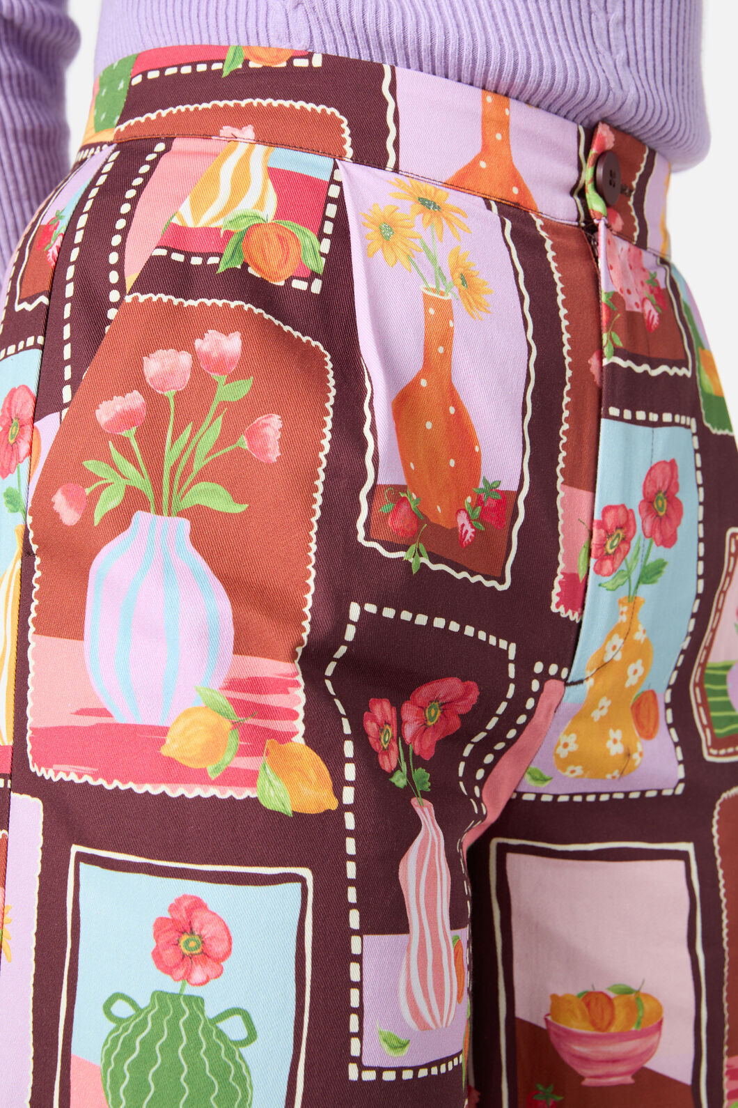 Princess Highway - Flower Vases Culotte - rust