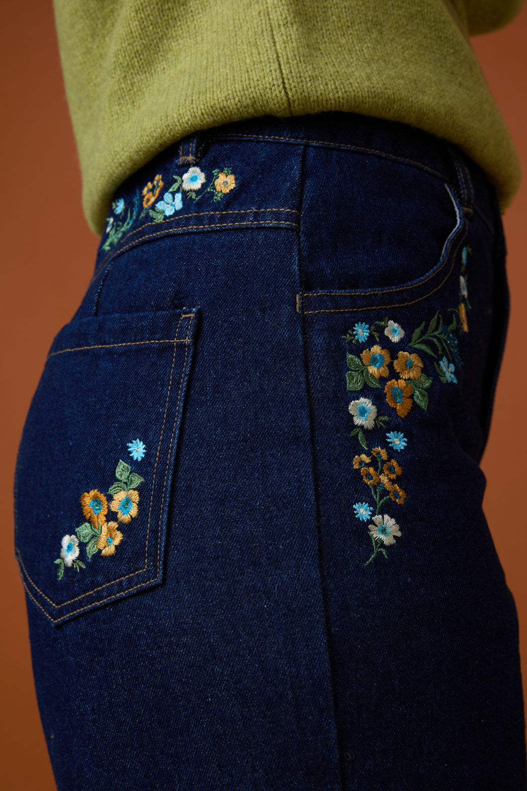 Princess Highway - Ada Embroidered Jean - blue-denim