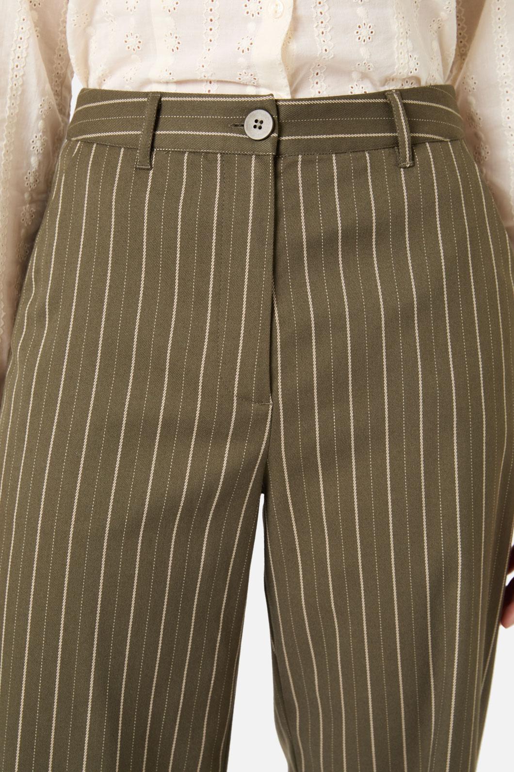 Princess Highway - Abby Pinstripe Pant - olive